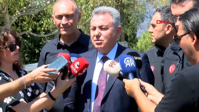 İzmir Valisi Süleyman Elban, orman yangınlarına ilişkin açıklama yaptı