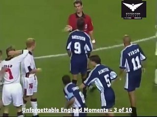 David Beckham Red Card That Shocked The World