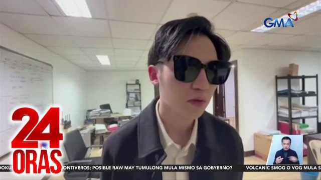 Sandro Muhlach, nagsampa ng reklamo sa DOJ laban kanila Jojo Nones at Richard Cruz | 24 Oras