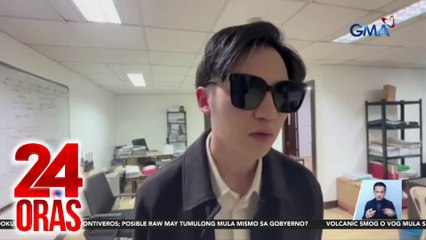Sandro Muhlach, nagsampa ng reklamo sa DOJ laban kanila Jojo Nones at Richard Cruz | 24 Oras
