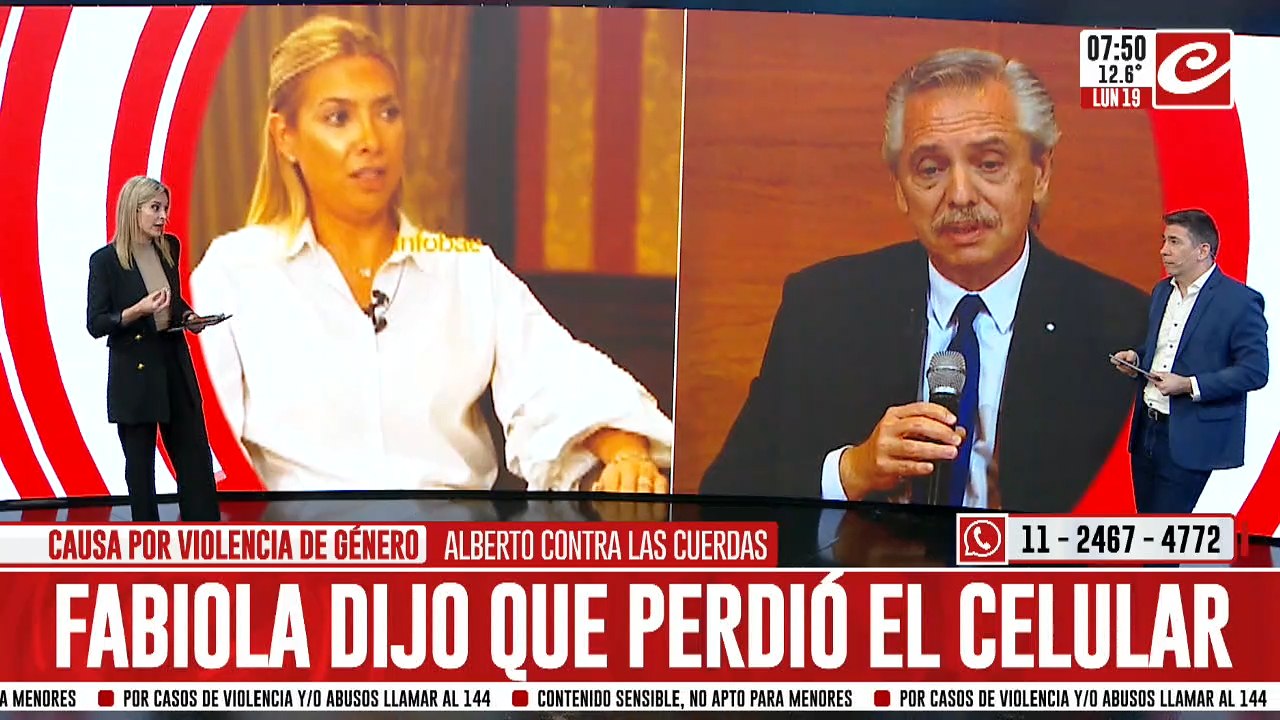 Violencia de Género presidencial: Fabiola Yáñez perdió su teléfono celular