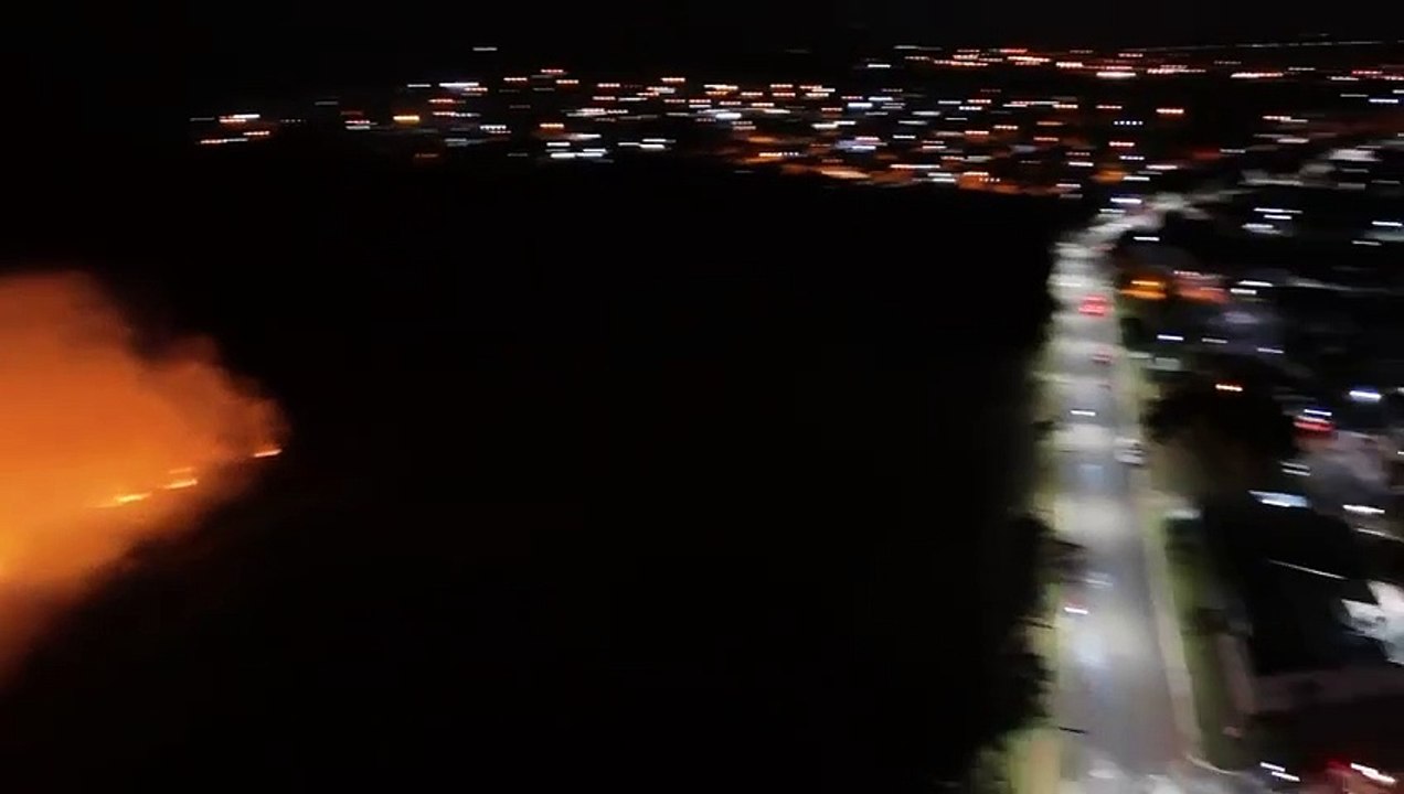 Incêndio Atinge Parque dos Ervais e Mobiliza Equipes de Resgate em Ponta Porã