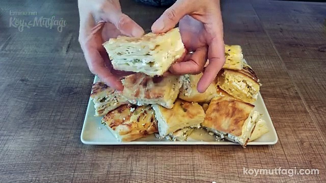 Hazır Yufkadan Kolay Su Böreği Yapımı