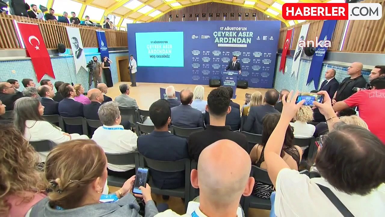 "17 Ağustos'un Çeyrek Asır Ardından" Etkinliği... İmamoğlu: "hepimizin Evindeki Bebeği, Doğmamış Yaşamların Sorumluluğu Bizim Üzerimizde"