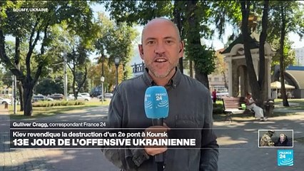 Moscou affirme que l'Ukraine a détruit un 3e pont dans la région de Koursk