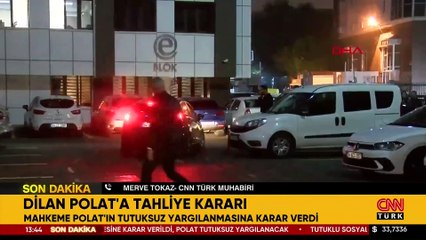 SON DAKİKA |  Dilan Polat tahliye kararı sonrası cezaevinden çıktı!