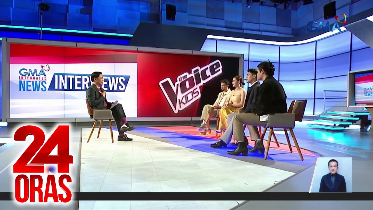 Bigating coaches ng "The Voice Kids Philippines", excited nang makilala at makilatis ang mga batang contestant | 24 Oras