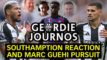 Geordie Journos: Southampton reaction and Marc Guéhi pursuit