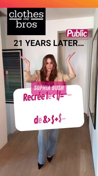 Pour célébrer les 21 ans de la série Les Frères Scott, #SophiaBush recrée les looks emblématiques de Brooke, son personnage culte