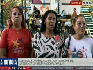 Caracas | Estructuras de bases alistan maquinaria para la 2.ª Consulta Popular del próximo 25-A