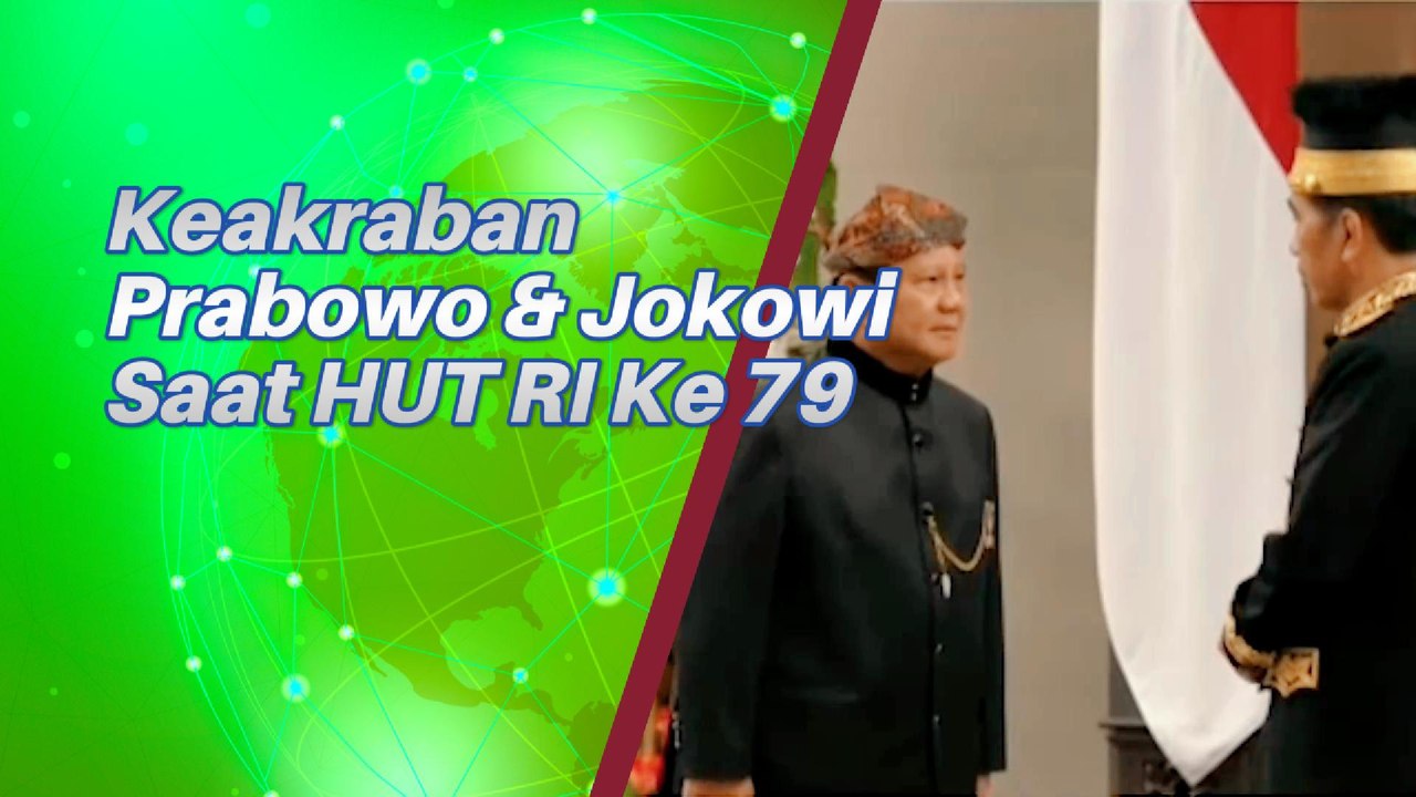 Momen Keakraban Prabowo Subianto & Joko Widodo