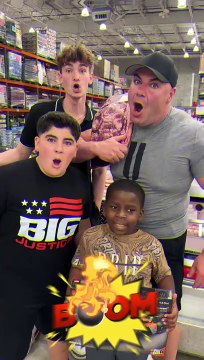 BOOM! Or DOOM! ☠️⁉️ #costco #costcoguys #father #son #family #fun #bigjustice #boom