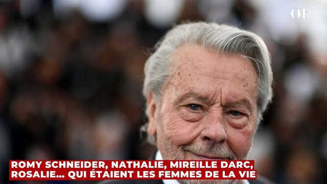 Romy Schneider, Nathalie, Mireille Darc, Rosalie… Qui étaient les femmes de la vie d'Alain Delon ?