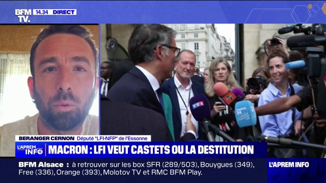 Menace de destitution du président: Le problème, c'est Emmanuel Macron , affirme Bérenger Cernon, député LFI-NFP de l'Essonne