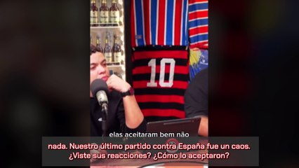 Tarciane, jugadora de Brasil, aviva la polémica con la selección española: "Nos miran como si no fuéramos nada en el campo"