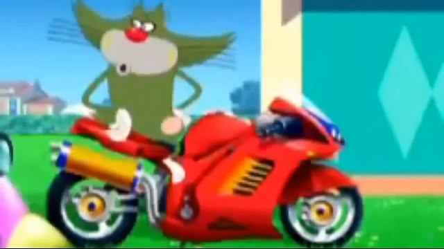 Oggy And The Cockroaches Gali in Hindi |Motorcycle Race| Funny Gaali Dubbed Hindi | Use Earphonesfunny videos