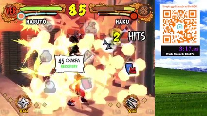 ⭐WR⭐Naruto Shippuden: Ultimate Ninja 04 - Speedrun Hero Mode 37m:04s