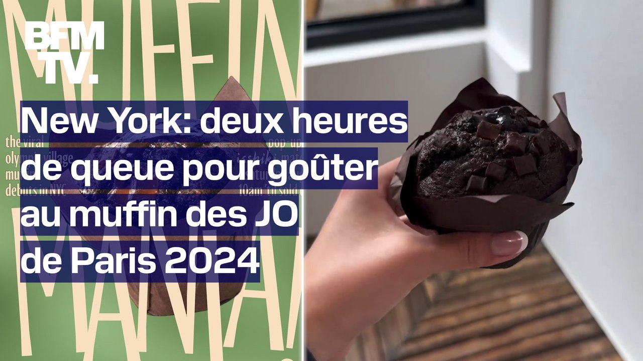 États-Unis: des New-Yorkais font la queue pendant deux heures pour goûter au "muffin du Crous" des JO de Paris 2024