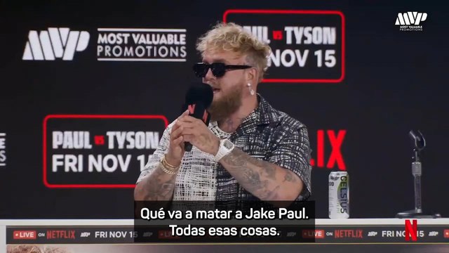 JAKE PAUL vs. MIKE TYSON, rueda de prensa | Ya veremos de quién es el FUNERAL | BOXEO
