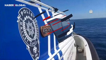 Batan gemi "Maviş" sudan çıkartıldı, kaptandan haber yok