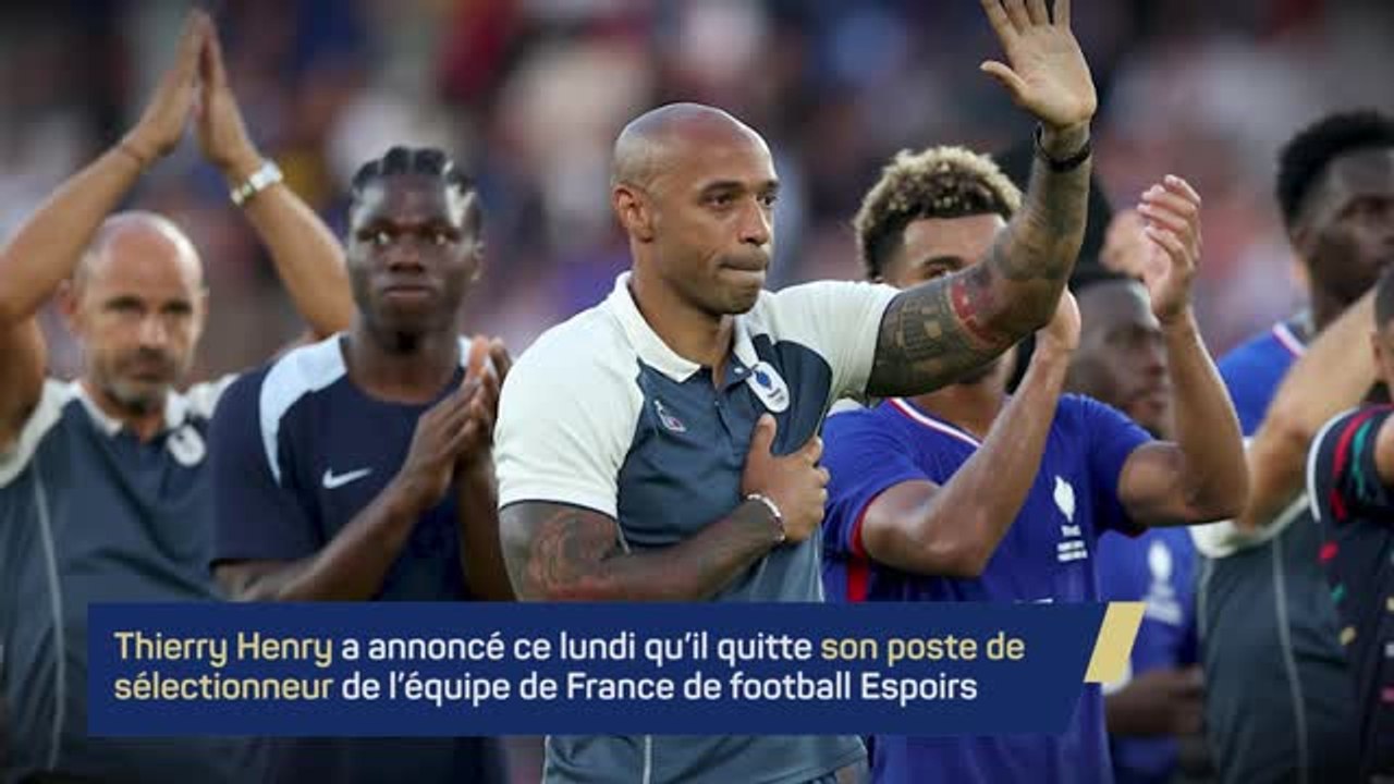 Bleuets - Thierry Henry quitte son poste
