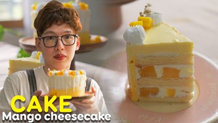Mango Cheesecake Cake Recipe