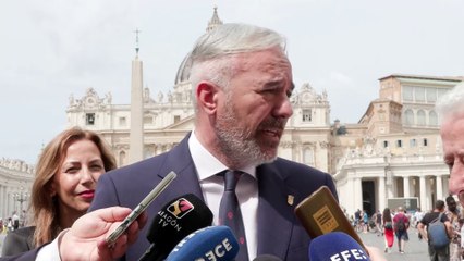 El papa deja abierta la posibilidad de visitar España, según el presidente de Aragón