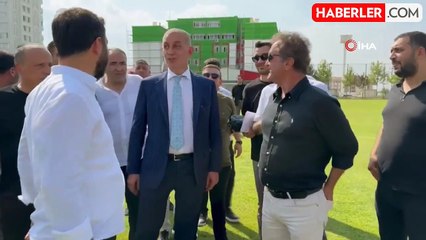 TFF Başkanı Hacıosmanoğlu, Amedspor tesislerini ziyaret etti