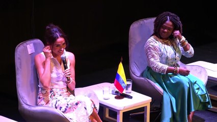 Sale a la luz el vídeo de Meghan Markle hablando español la sorprendente frase con la que ha dejado en shock a Colombia