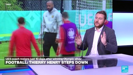 France football coach Thierry Henry steps down after Olympic silver