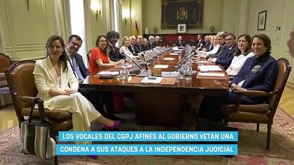 Los vocales del CGPJ afines al Gobierno vetan una condena a sus ataques a la independencia judicial