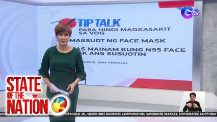Tip talk para maprotektahan ang kalusugan mula sa panganib ng vog o volcanic smog | SONA