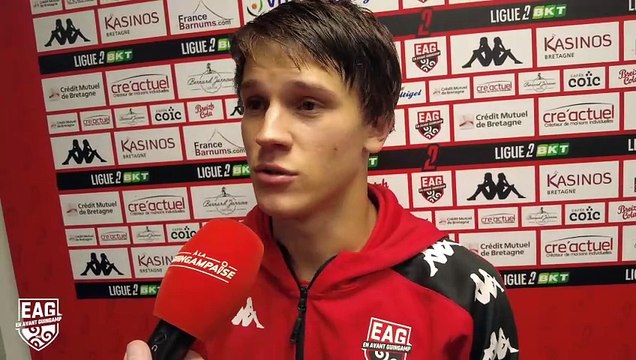 Hugo Picard après le succès contre Troyes (4-0)