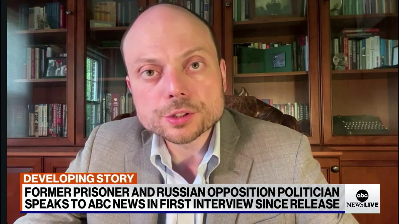 Former Russian prisoner Vladimir Kara-Murza adjusting to his newfound freedom