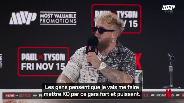 Poids lourds - Jake Paul veut marquer l'histoire face à Mike Tyson