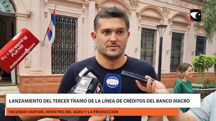Lanzamiento del tercer tramo de la línea de créditos del Banco Macro