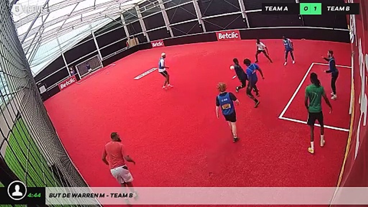 But de Warren M - Team B