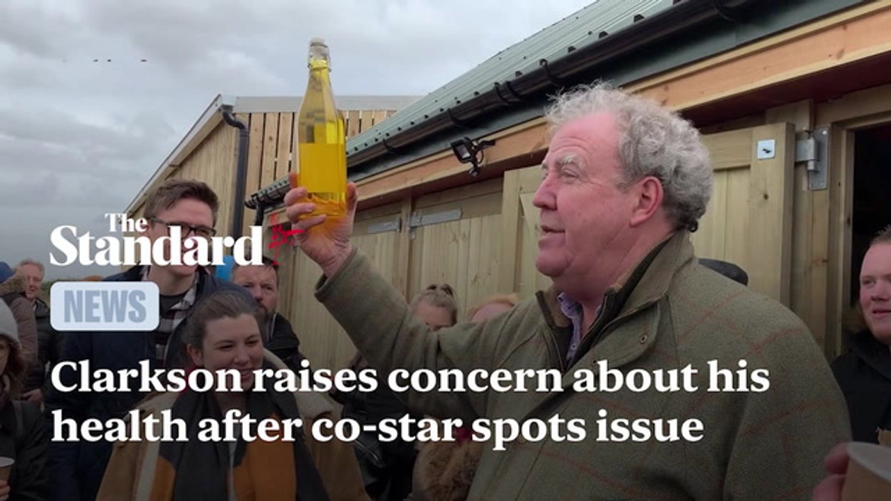 Jeremy Clarkson raises concern about his health after Kaleb Cooper spots issue