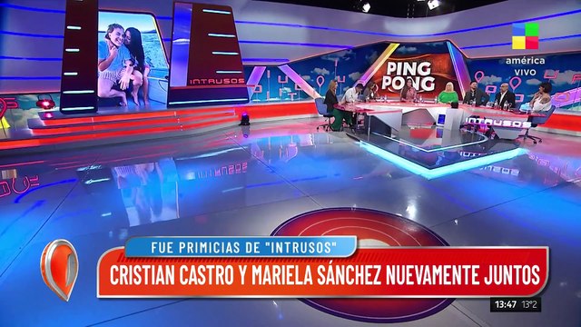 Reconciliación inesperada: Cristian Castro y Mariela Sánchez nuevamente juntos