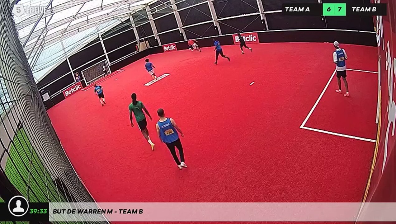 But de Warren M - Team B