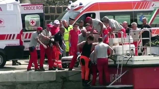 One dead and Britons missing after yacht sinks in tornado off Sicily