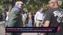 El Athletic le ofrece su título de Copa a la Virgen de Begoña