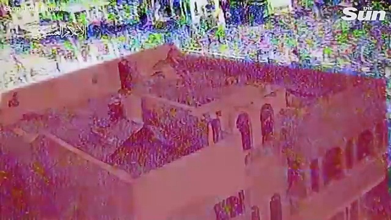 Explosive footage shows Israel obliterating 50 terror tunnels to stop Hamas _raising its head_(360P)