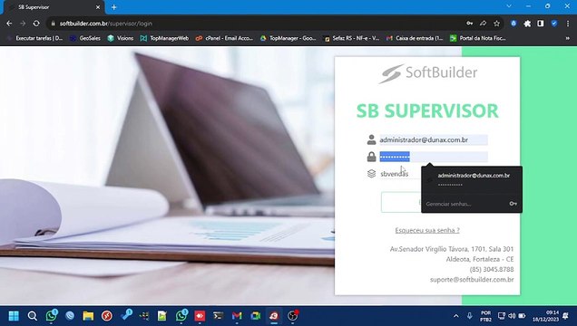 Aprovacao de pedidos SB Vendas