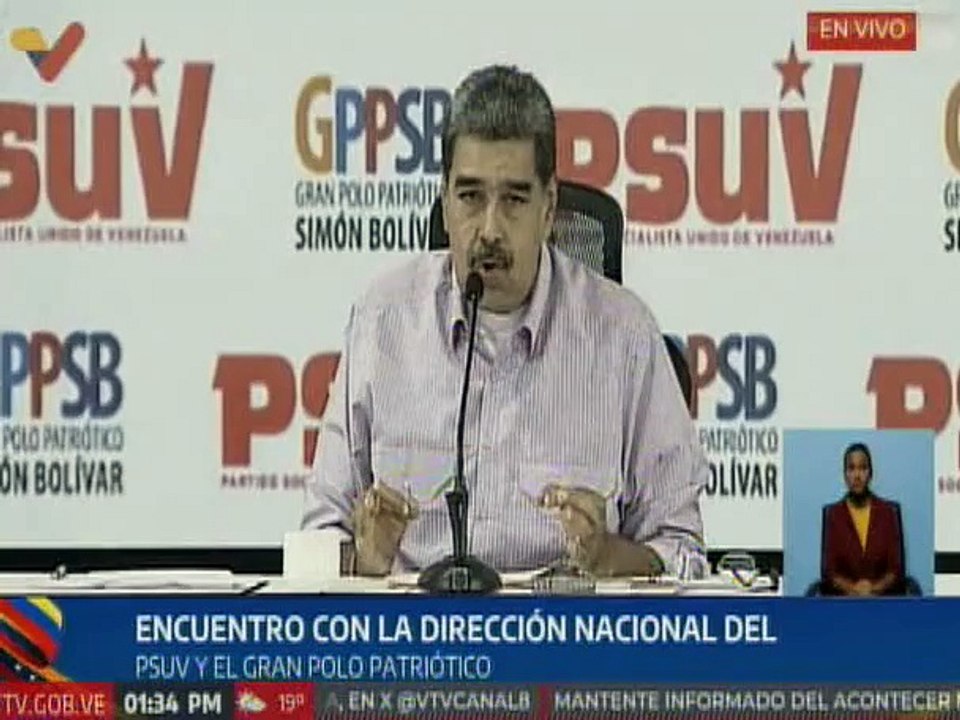 Pdte. Nicolás Maduro: Las redes sociales forman parte del imperio tecnológico de los Estados Unidos