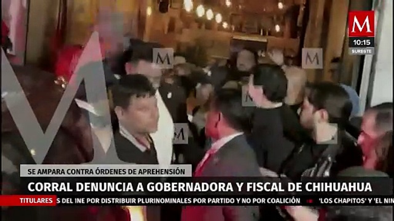 Defensa de Javier Corral denuncia a gobernadora y fiscal de Chihuahua