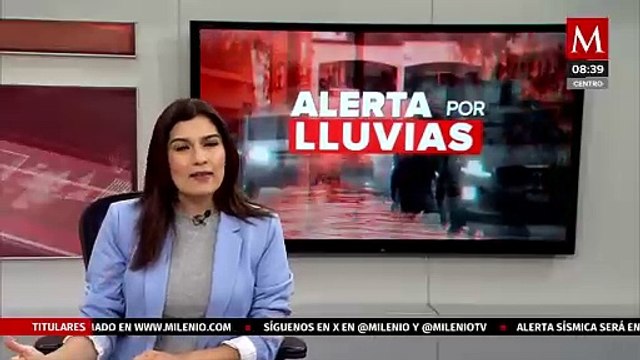 Lluvias causan múltiples daños en tres municipios de Edomex