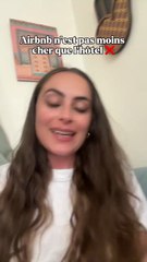 Airbnb n’est pas moins cher que l’hôtel ‍♀️