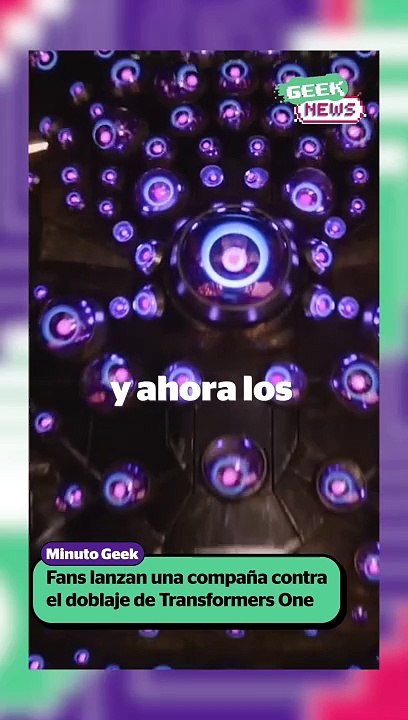 Fans piden cambiar el doblaje de Transformers Uno | Reporte Indigo