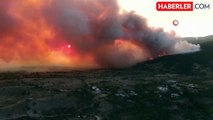 Çankırı'da alevler hızla ilerliyor! 4 köy tahliye edildi